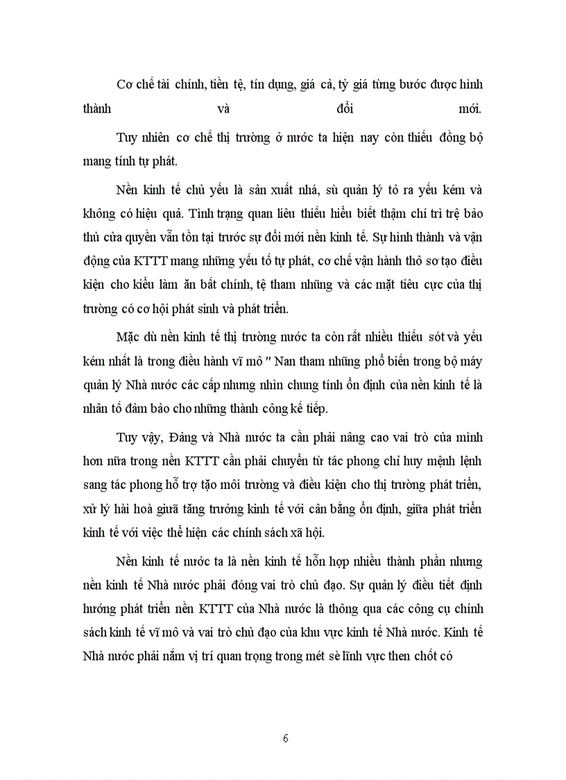 image for page Sự cần thiết khách quan và giải pháp phát triển kinh tế thị trường có sự quản lý của nhà nước theo định hướng XHCN