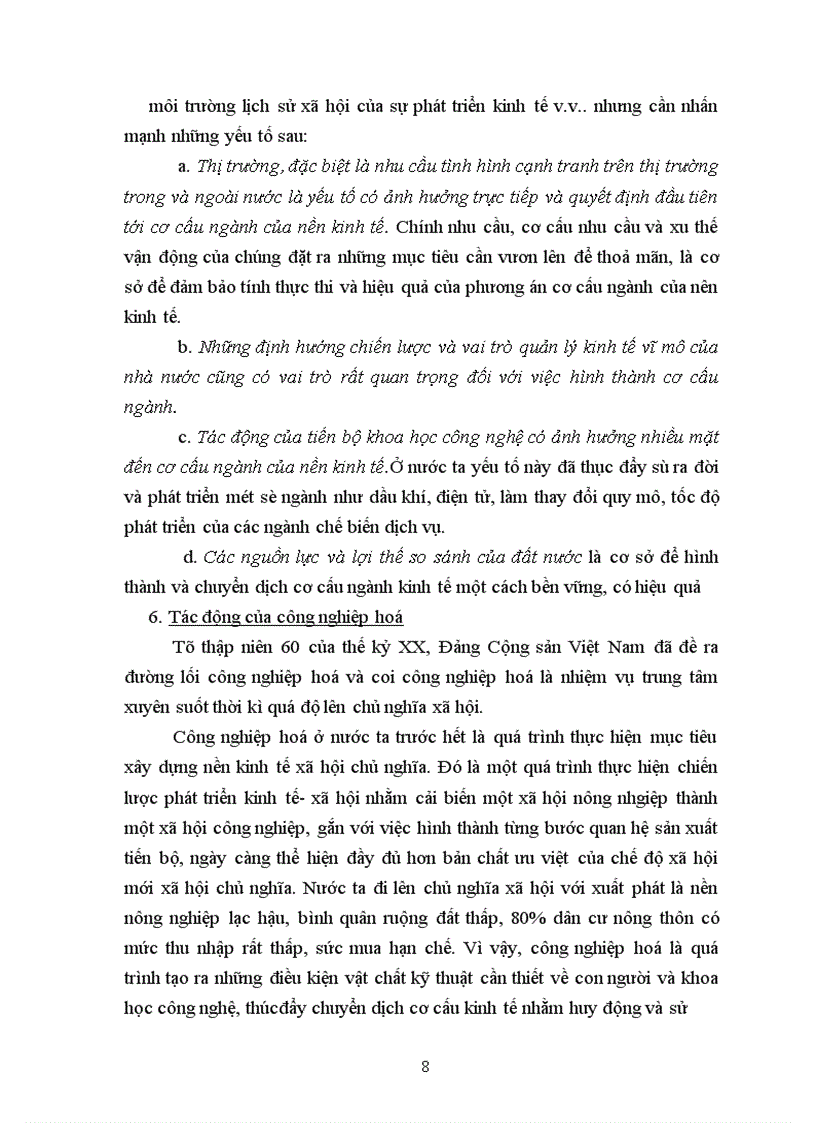 image for page chuyển đổi cơ cấu kinh tế trong quá trình công nghiệp hoá hiện đại hoá ở nước ta