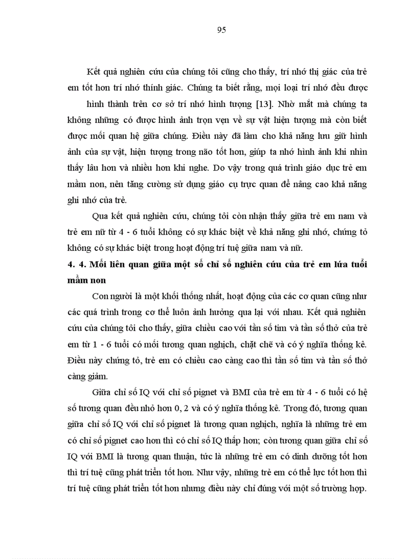 image for page Nghiên cứu một số chỉ số thể lực và trí tuệ của trẻ em lứa tuổi mầm non tại một số xã huyện Kiến Xương tỉnh Thái Bình