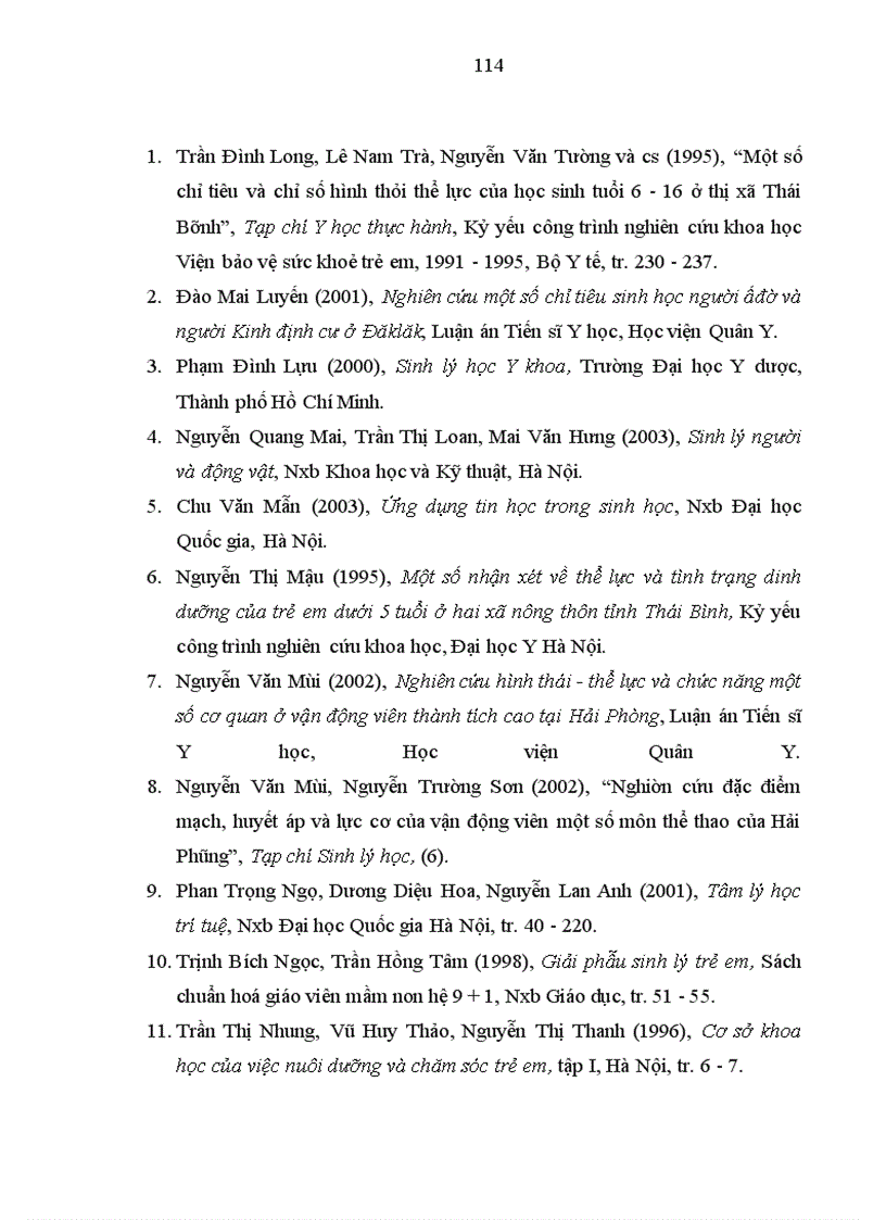 image for page Nghiên cứu một số chỉ số thể lực và trí tuệ của trẻ em lứa tuổi mầm non tại một số xã huyện Kiến Xương tỉnh Thái Bình