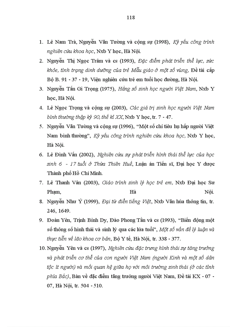 image for page Nghiên cứu một số chỉ số thể lực và trí tuệ của trẻ em lứa tuổi mầm non tại một số xã huyện Kiến Xương tỉnh Thái Bình