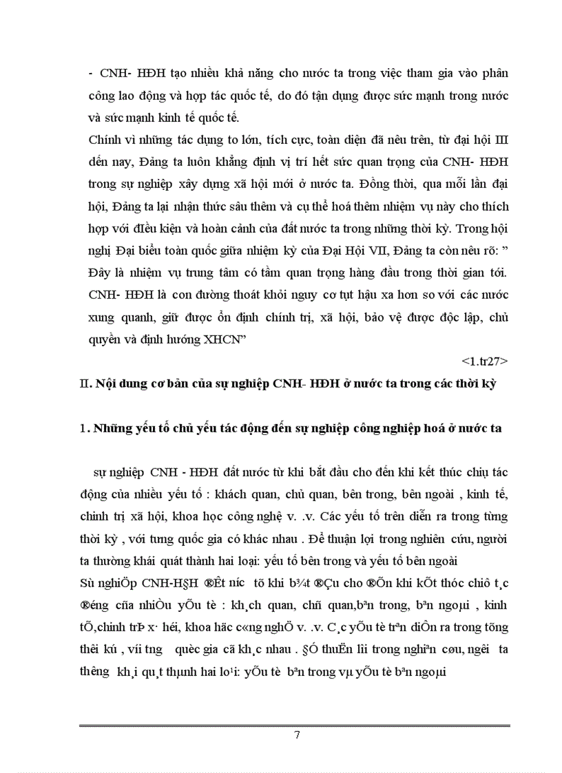 image for page Công nghiệp hoá Hiện đại hoá và vai trò của nó trong sự nghiệp xây dựng CNXH ở nước ta hiện nay 1