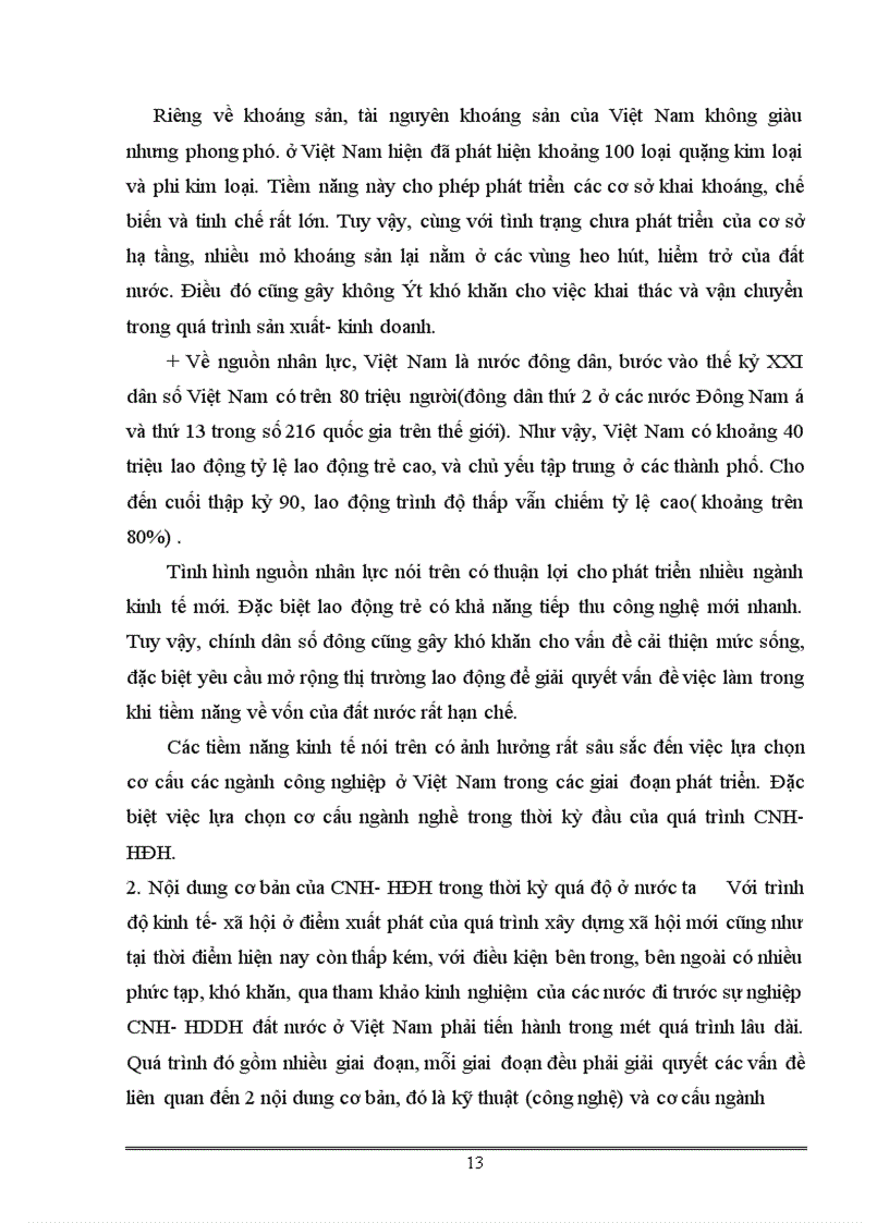 image for page Công nghiệp hoá Hiện đại hoá và vai trò của nó trong sự nghiệp xây dựng CNXH ở nước ta hiện nay 1