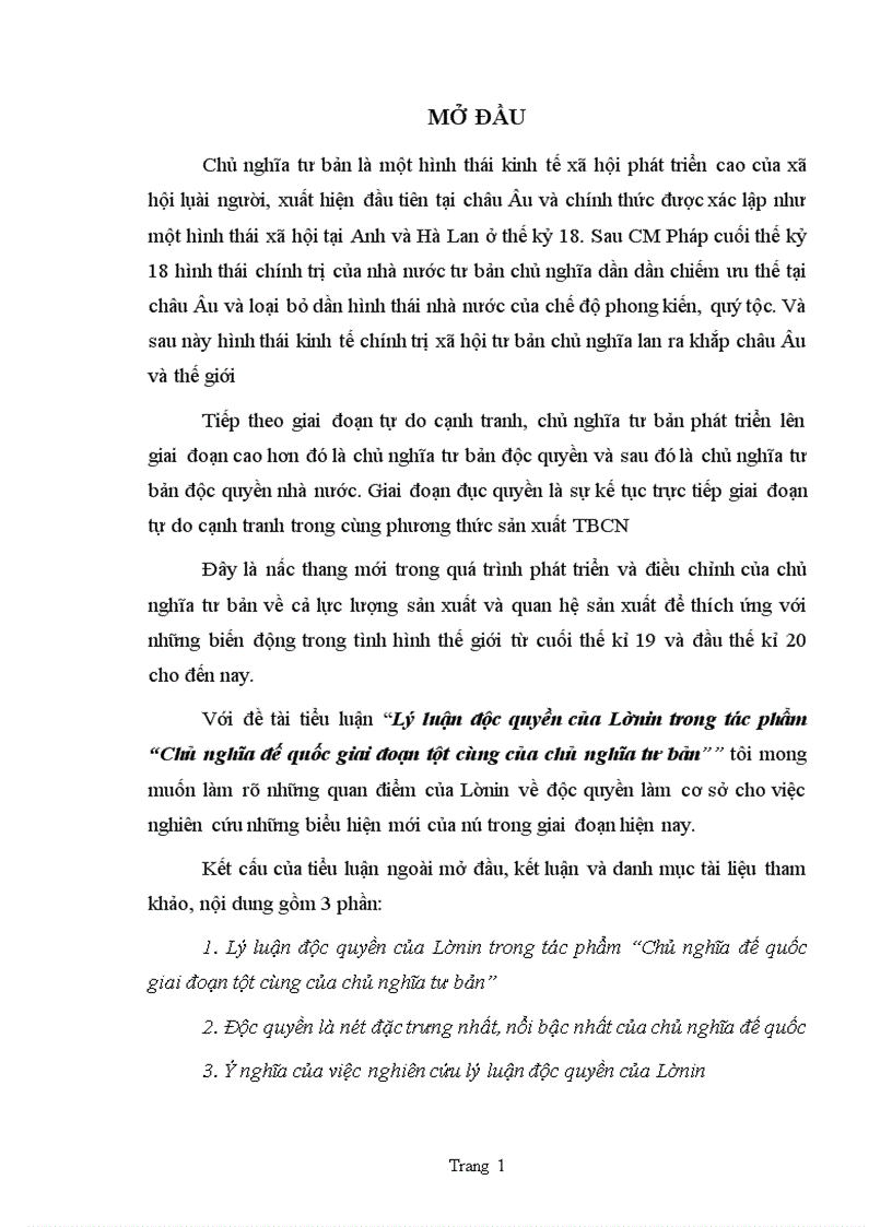 image for page Lý luận độc quyền của Lênin trong tác phẩm Chủ nghĩa đế quốc giai đoạn tột cùng của chủ nghĩa tư bản
