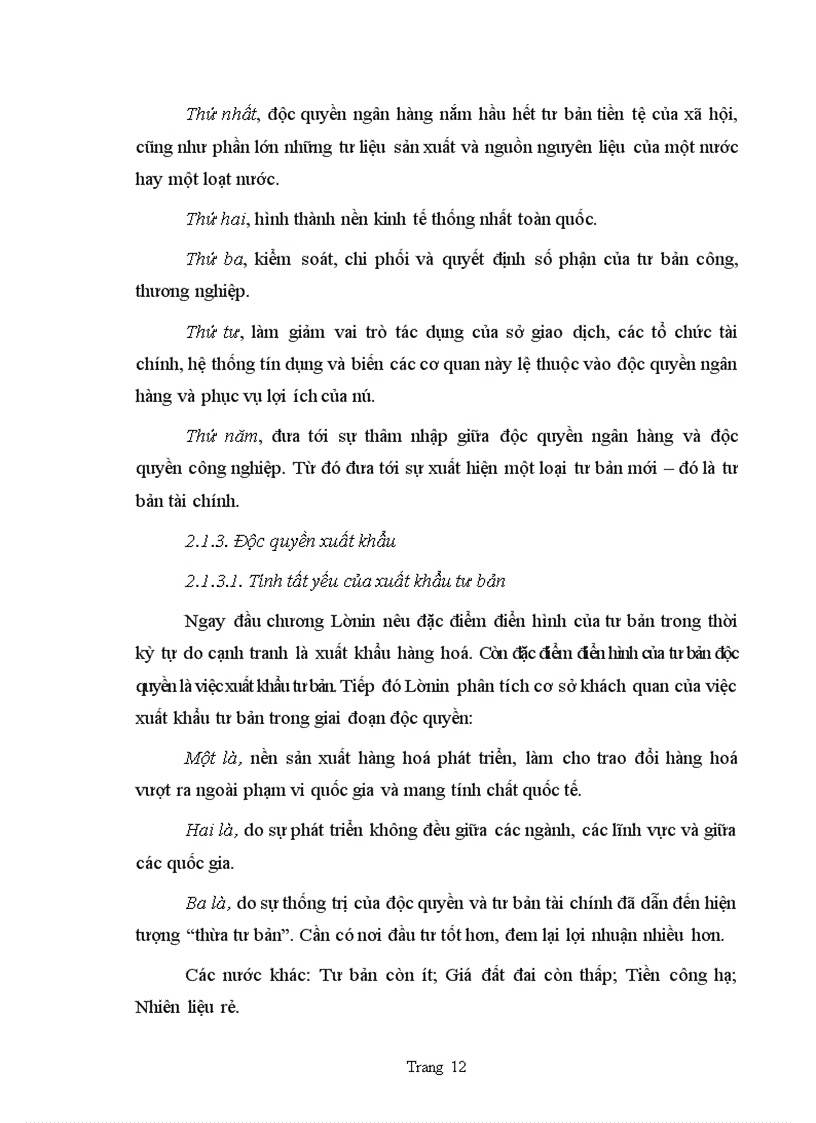 image for page Lý luận độc quyền của Lênin trong tác phẩm Chủ nghĩa đế quốc giai đoạn tột cùng của chủ nghĩa tư bản
