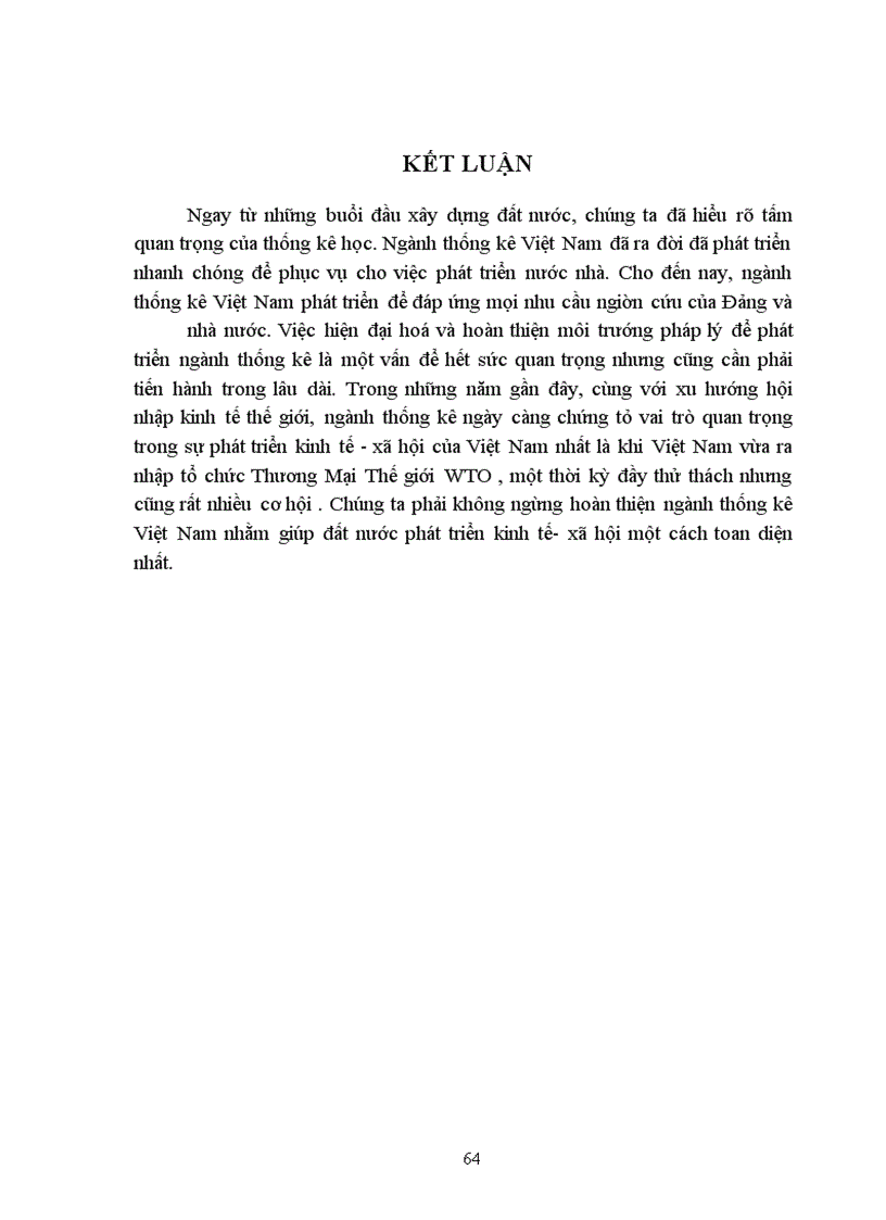 image for page Hiện trạng và giải pháp phát triển ngành thống kê Việt Nam