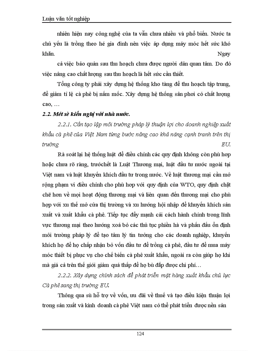 image for page Một số giải pháp đẩy mạnh xuất khẩu cà phê vào thị trường EU của Tổng công ty cà phê Việt Nam 1