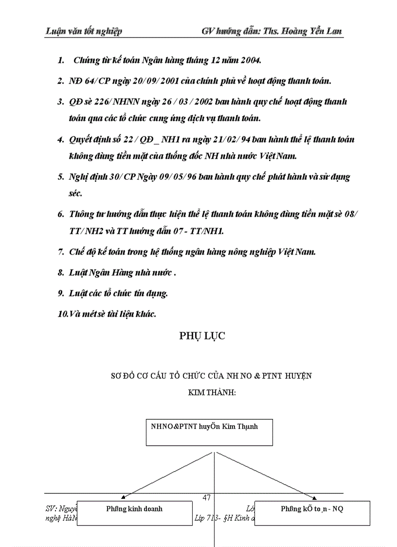 image for page Một số giải pháp nâng cao hiệu quả hoạt động thanh toán không dùng tiền mặt tại chi nhánh NHNo PTNT Huyện Kim Thành