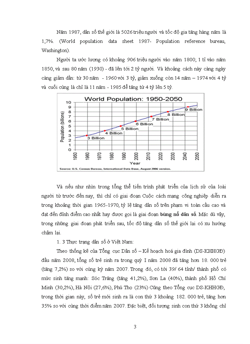 image for page Thực trạng dân số tác động đến môi trường trên thế giới