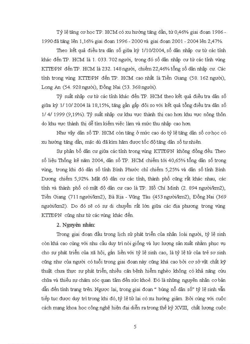 image for page Thực trạng dân số tác động đến môi trường trên thế giới