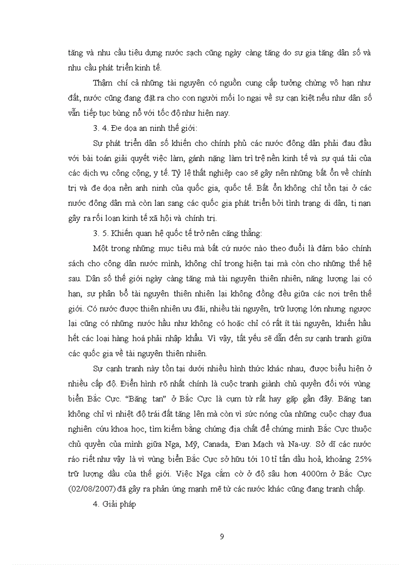 image for page Thực trạng dân số tác động đến môi trường trên thế giới