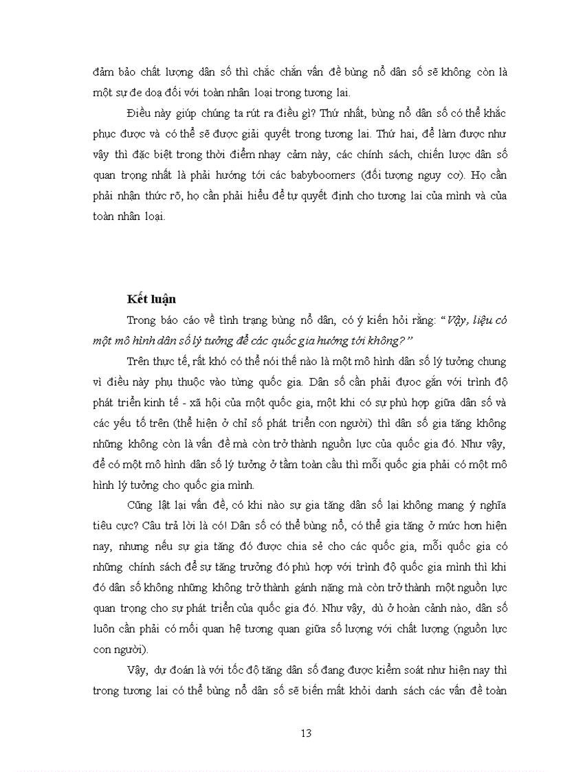 image for page Thực trạng dân số tác động đến môi trường trên thế giới
