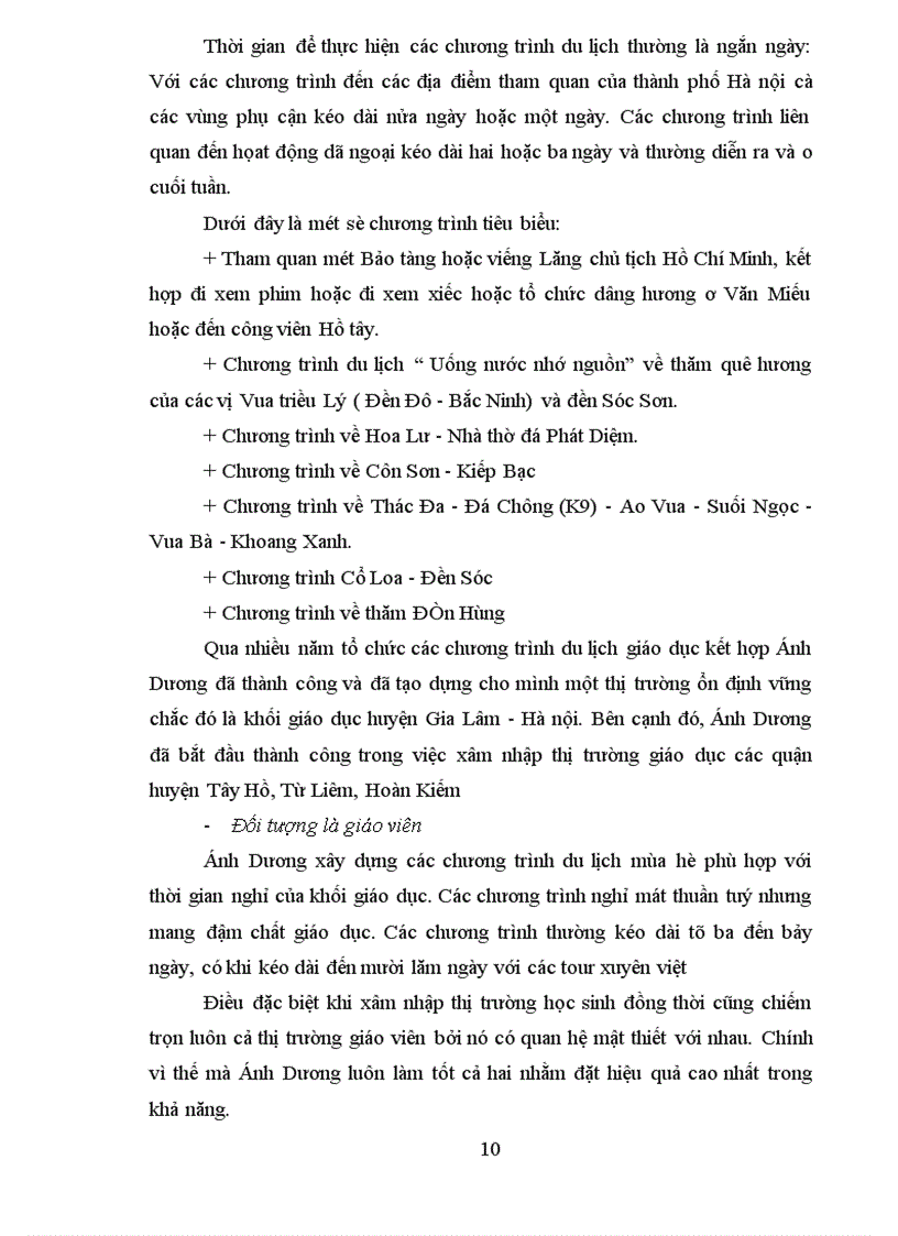 image for page Báo cáo thực tập tổng hợp về trung tâm thương mại và lữ hành quốc tế ánh Dương