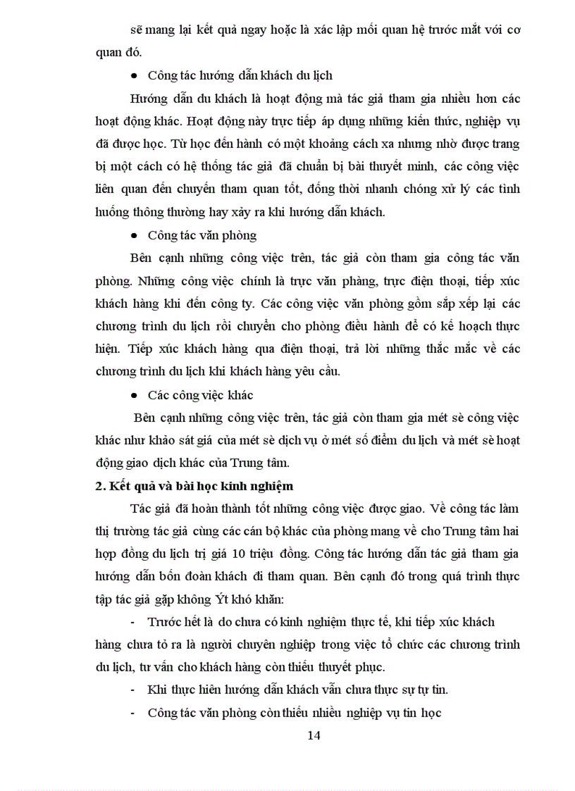 image for page Báo cáo thực tập tổng hợp về trung tâm thương mại và lữ hành quốc tế ánh Dương