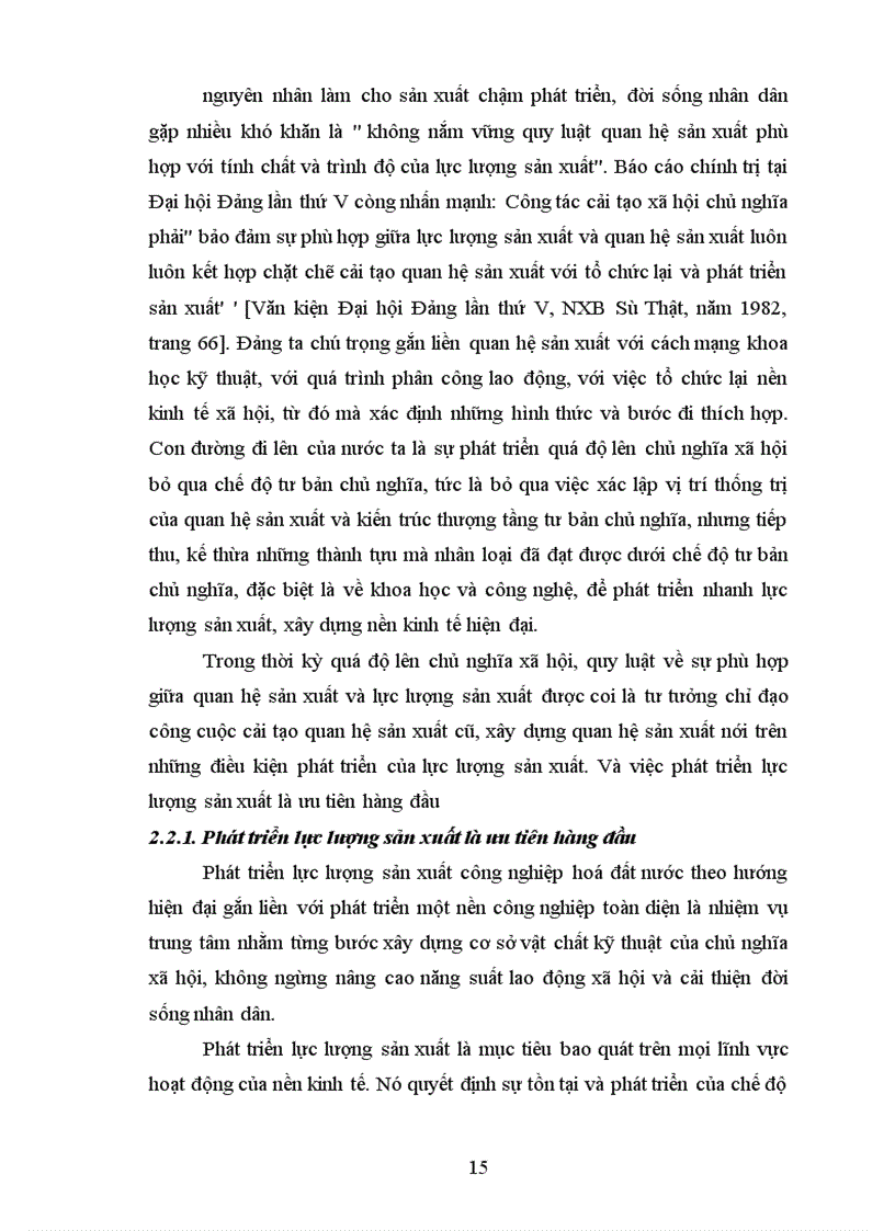 image for page Quan niệm của triết học Mác Lênin về quy luật quan hệ sản xuất phù hợp với tính chất và trình độ của lực lượng sản xuất