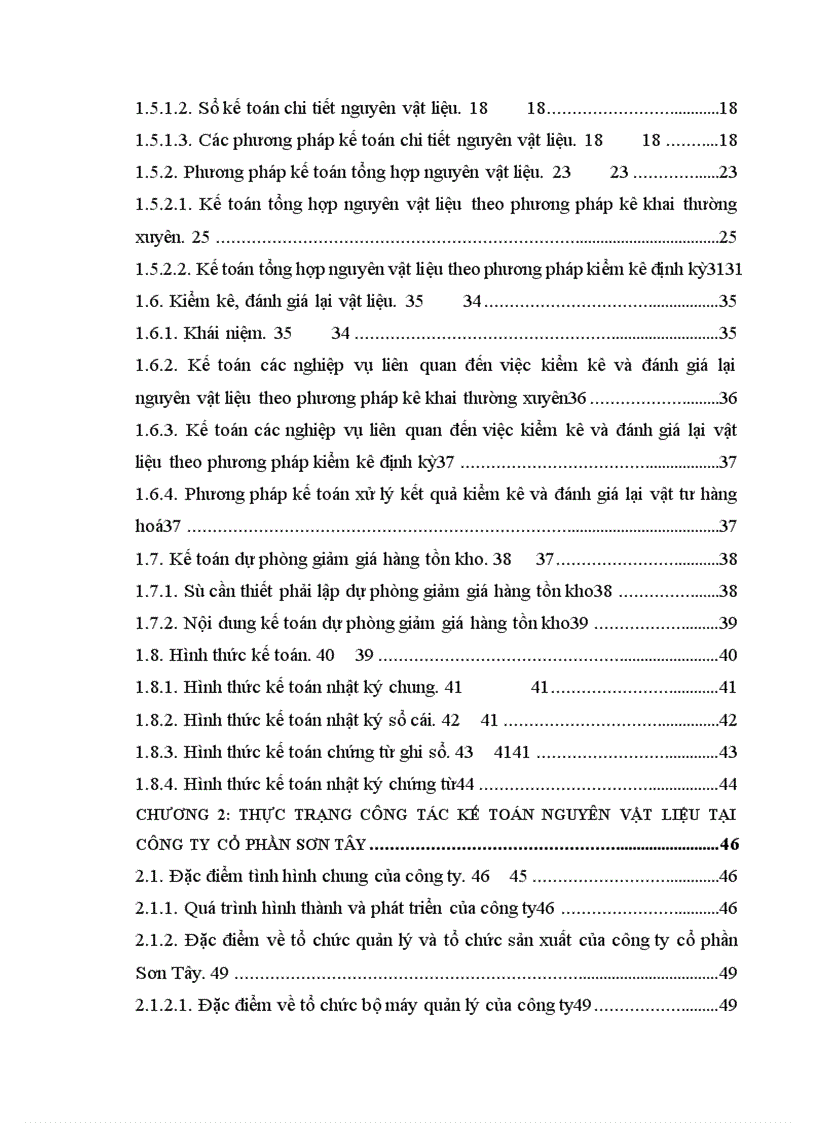 image for page Hoàn thiện công tác kế toán nguyên vật liệu tại Công ty cổ phần Sơn Tây Tỉnh Hà Tây 1
