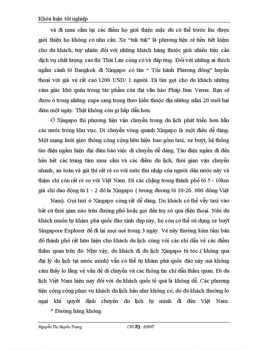 image for page Kinh nghiệm phát triển du lịch quốc tế của Thái Lan và Xingapo Giải pháp cho phát triển du lịch quốc tế tại Việt Nam