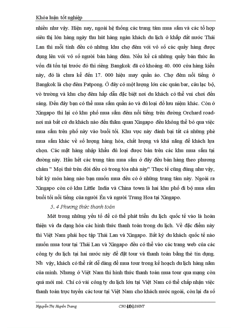 image for page Kinh nghiệm phát triển du lịch quốc tế của Thái Lan và Xingapo Giải pháp cho phát triển du lịch quốc tế tại Việt Nam