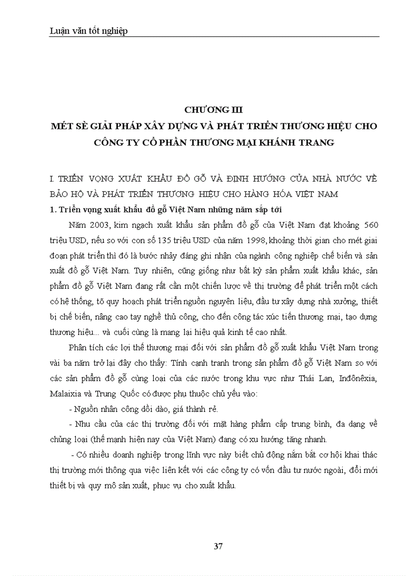 image for page Một số giải pháp xây dựng và phát triển thương hiệu cho Công ty Cổ phần thương mại Khánh Trang