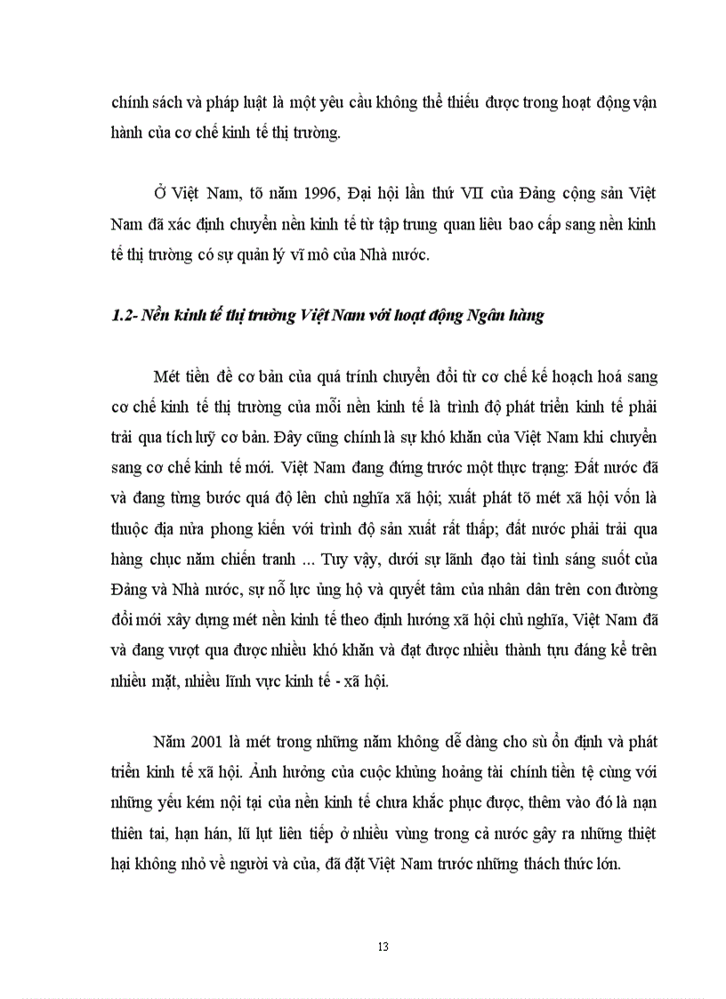 image for page Thực trạng tín dụng và rủi ro tín dụng tại Ngân hàng Nông nghiệp và phát triển nông thôn Hà Nội 1