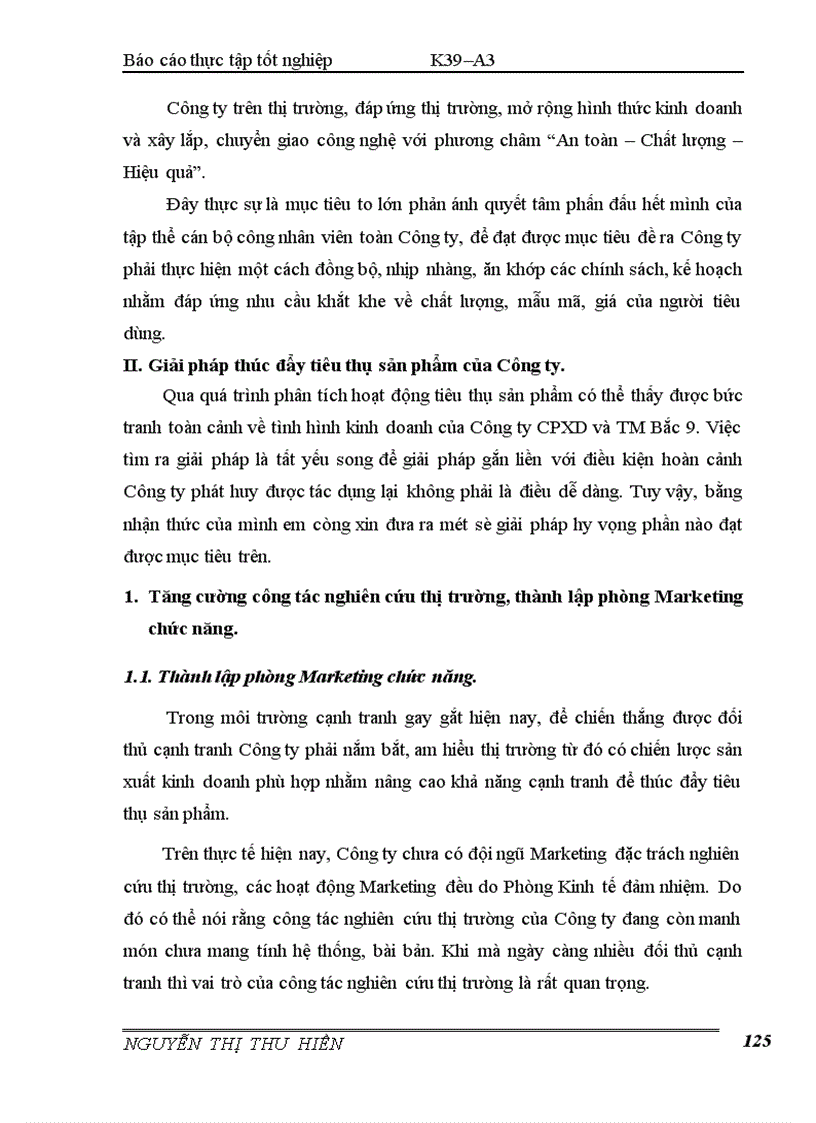 image for page Kế toán bán hàng và xác định kết quả kinh doanh tại Cụng ty CPXD và TM Bắc 9