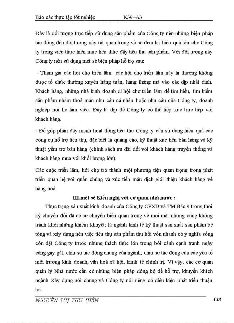 image for page Kế toán bán hàng và xác định kết quả kinh doanh tại Cụng ty CPXD và TM Bắc 9