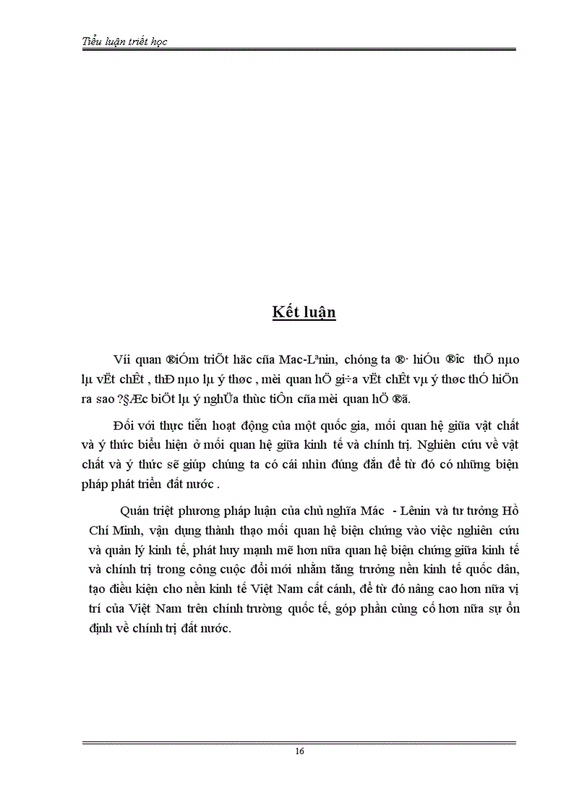 image for page Mối quan hệ biện chứng giữa vật chất ý thức và sự vận dụng của Đảng Cộng Sản Việt Nam trong công cuộc đổi mới kinh tế 1