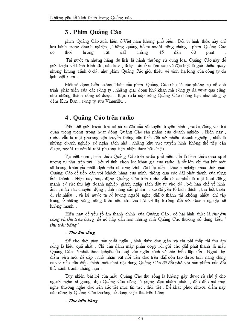 image for page Những yếu tố kích thích trong Quảng cáo