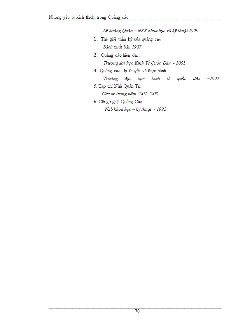 image for page Những yếu tố kích thích trong Quảng cáo