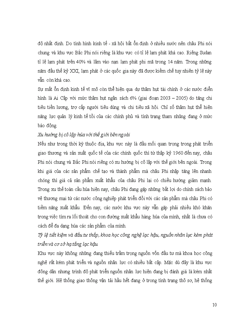 image for page Thực trạng quan hệ hợp tác thương mại giữa việt nam và các quốc gia bắc phi những năm gần đây