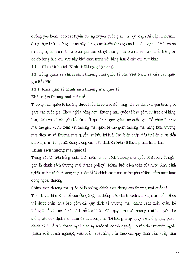 image for page Thực trạng quan hệ hợp tác thương mại giữa việt nam và các quốc gia bắc phi những năm gần đây