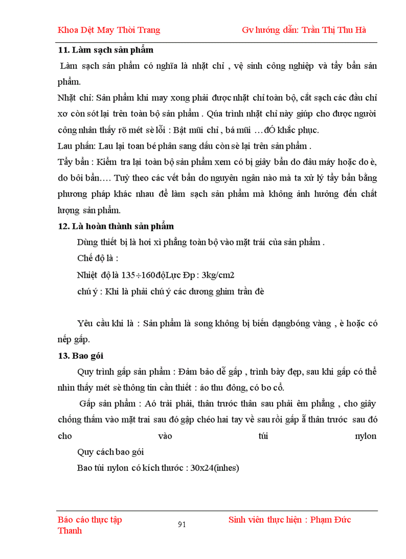 image for page Thực tập Công ty Cổ Phần may Xuất khẩu Hà Bắc