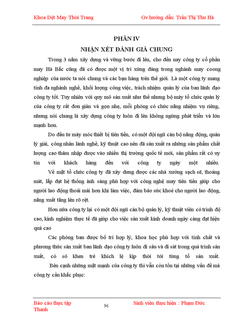 image for page Thực tập Công ty Cổ Phần may Xuất khẩu Hà Bắc