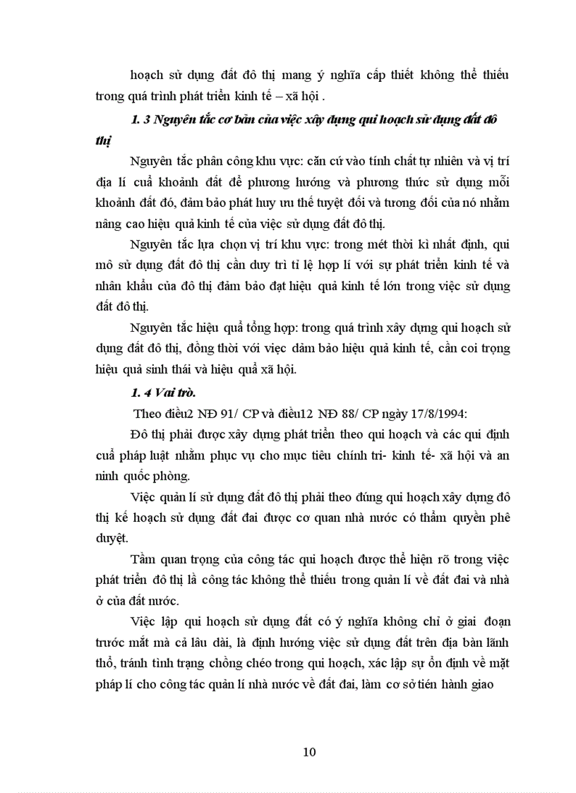 image for page Một số vấn đề về qui hoạch sử dụng đất ở đô thị việt nam và giải pháp