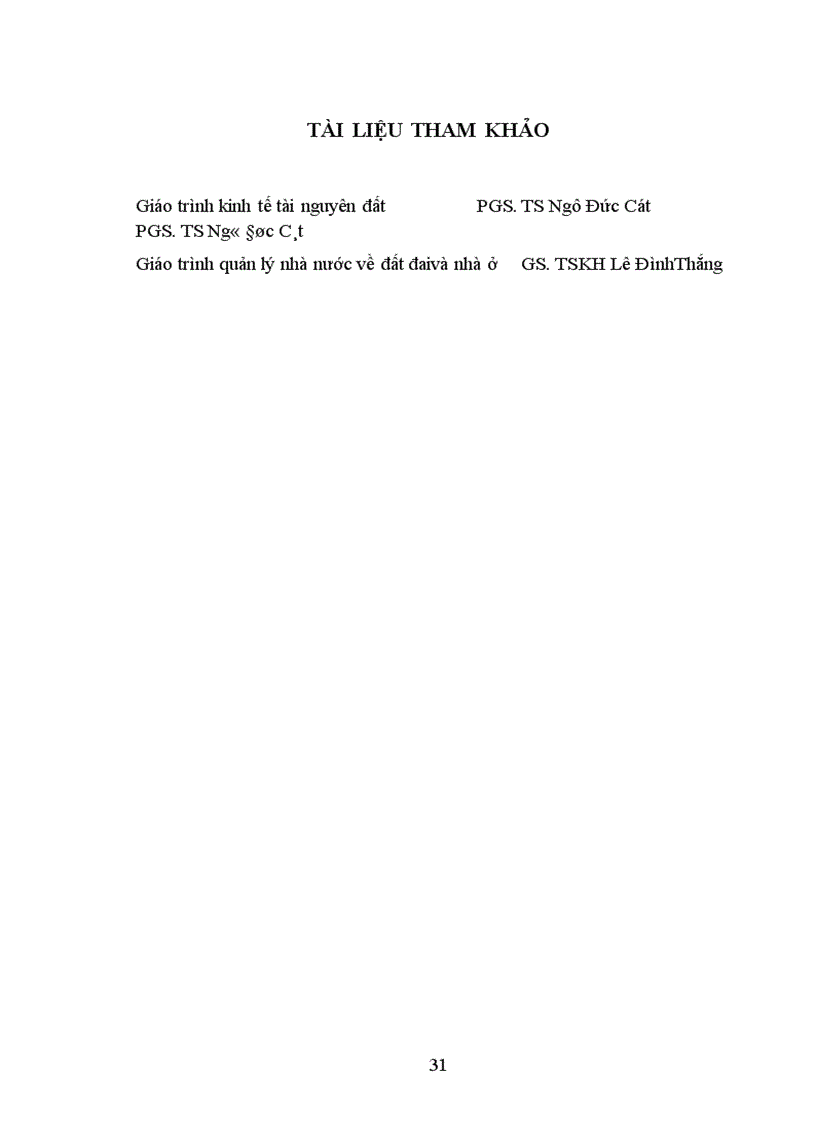 image for page Một số vấn đề về qui hoạch sử dụng đất ở đô thị việt nam và giải pháp