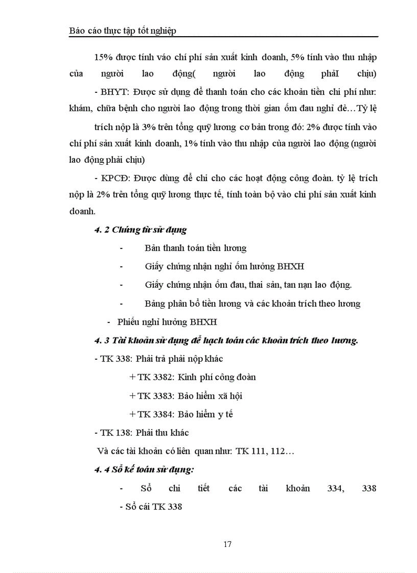 image for page Hạch toán công tác kế toán tiền lương và các khoản trích theo lương tại công ty cổ phần may thăng long 1