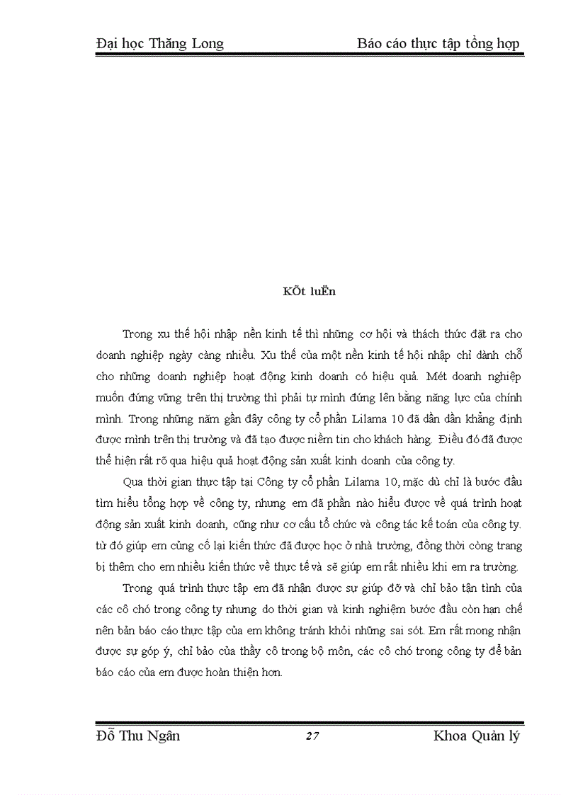 image for page Thực trạng sản xuất kinh doanh của Công ty cổ phần Lilama 10