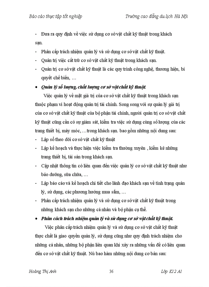 image for page Báo cáo thực tập tốt nghiệp tổng hợp về du lịch