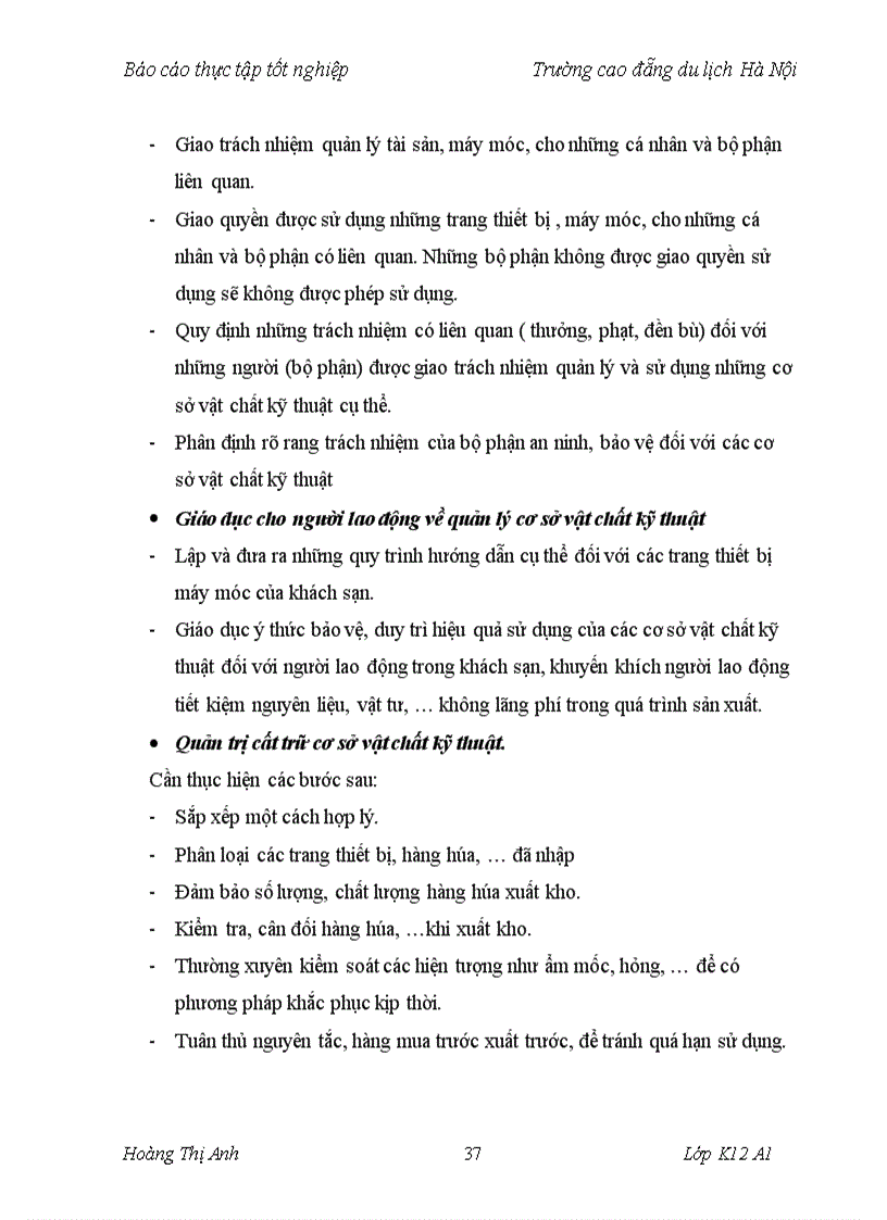 image for page Báo cáo thực tập tốt nghiệp tổng hợp về du lịch