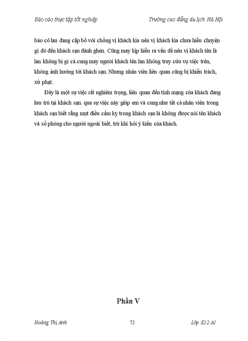 image for page Báo cáo thực tập tốt nghiệp tổng hợp về du lịch