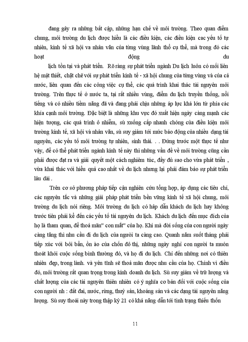 image for page Thực trạng phát triển du lịch và môi trường ở Hà Nội