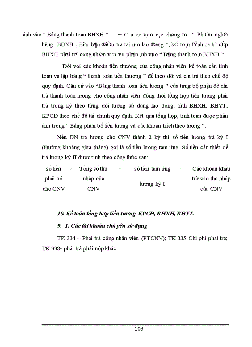 image for page Tiền lương và các khoản trích theo lương tại Công ty Thiết bị và Quảng cáo truyền hình 1