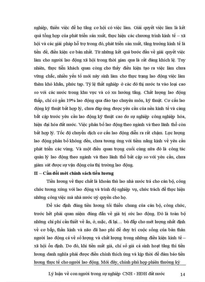 image for page Lý luận về con người và vấn đề đào tạo nguồn nhân lực con người trong sự nghiệp công nghiệp hoá hiện đại hoá đất nước 1