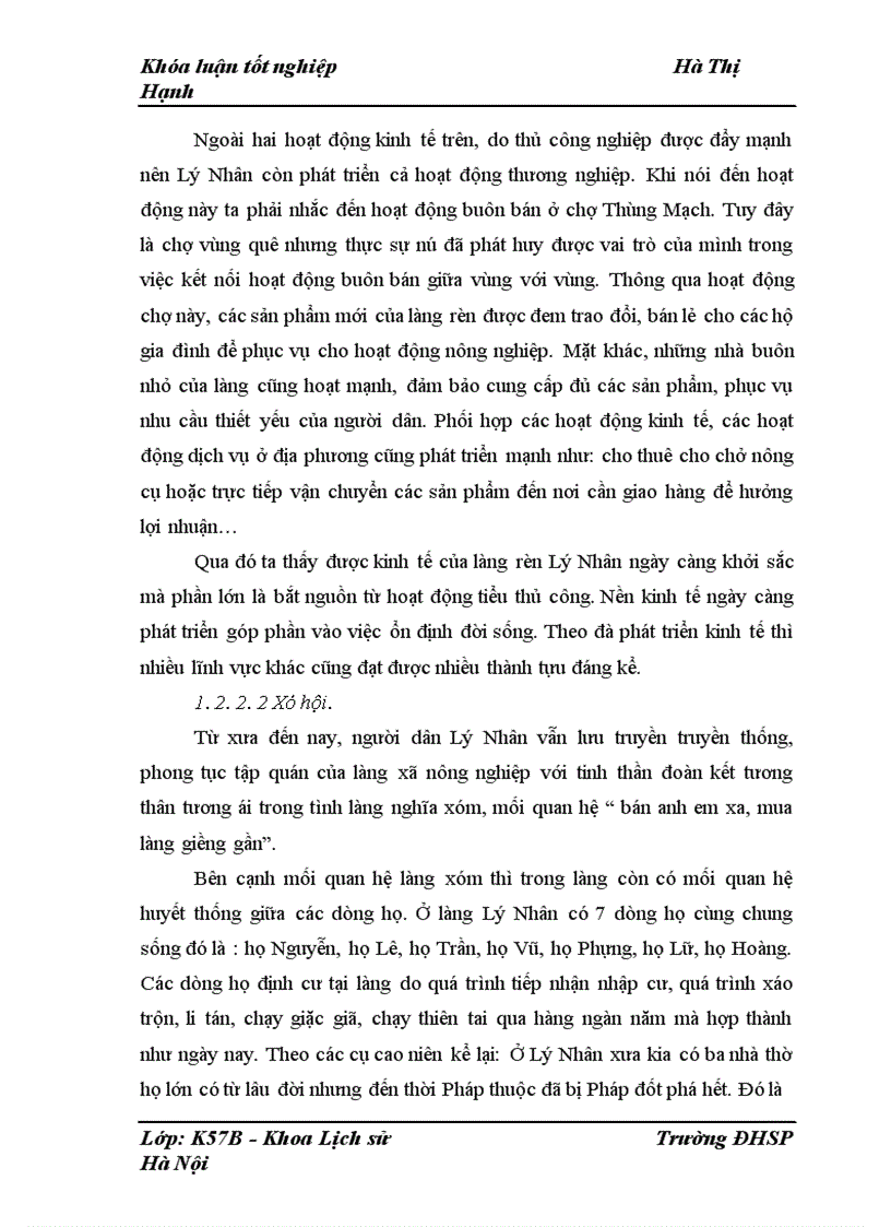 image for page Nghề rèn ở Lý Nhân xã Lý Nhân huyện Vĩnh Tường tỉnh Vĩnh Phúc từ năm 1990 đến năm 2010