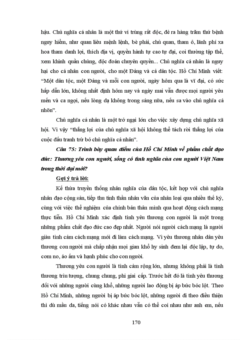 image for page 79 Câu hỏi và gợi ý trả lời về môn học Tư Tưởng Hồ Chí Minh