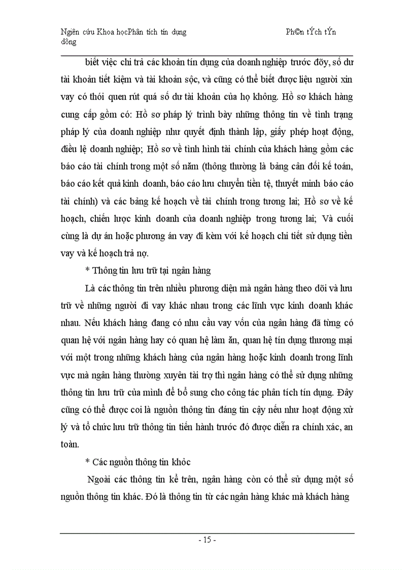 image for page Hoàn thiện quy trình phân tích tín dụng trong hoạt động của các Ngân hàng Thương mại cổ phần Việt Nam