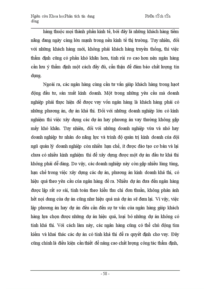 image for page Hoàn thiện quy trình phân tích tín dụng trong hoạt động của các Ngân hàng Thương mại cổ phần Việt Nam