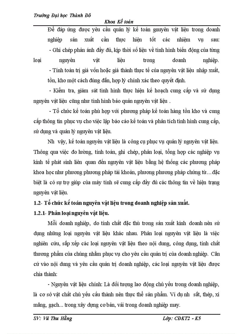 image for page Tổ chức công tác kế toán nguyên vật liệu và phân tích tình hình quản lý sử dụng nguyên vật liệu tại Công ty ĐẠI NAM