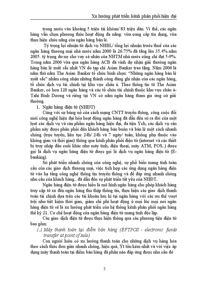 image for page Hệ thống kênh phân phối hiện đại