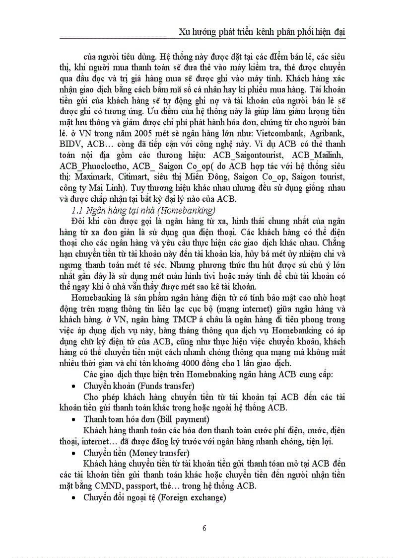 image for page Hệ thống kênh phân phối hiện đại